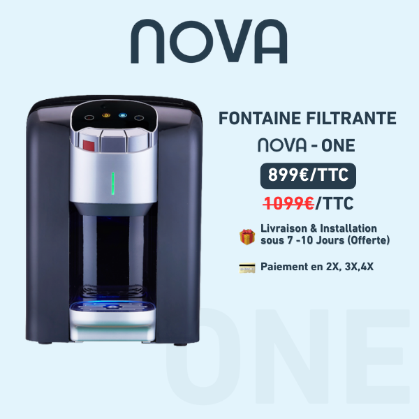 Nova ONE | Fontaine à eau filtrante
